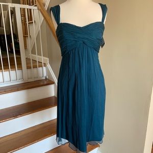 Amsale Ocean Blue Pacific Dress